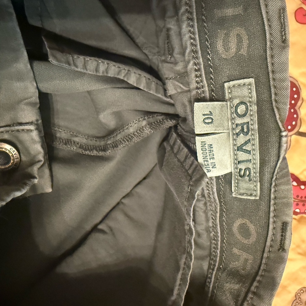 Orvis Charcoal Trousers